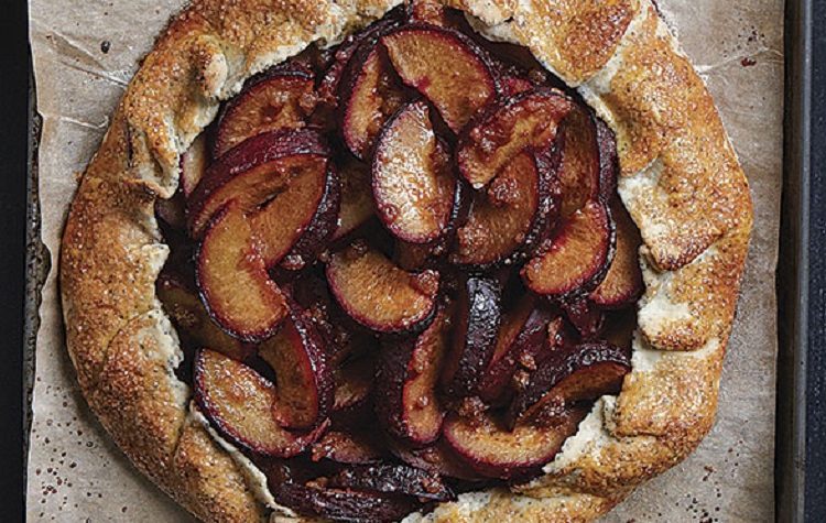 Galette de Ameixa com Gengibre e Papoila