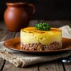 Escondidinho de Carne Moída com Purê de Batata